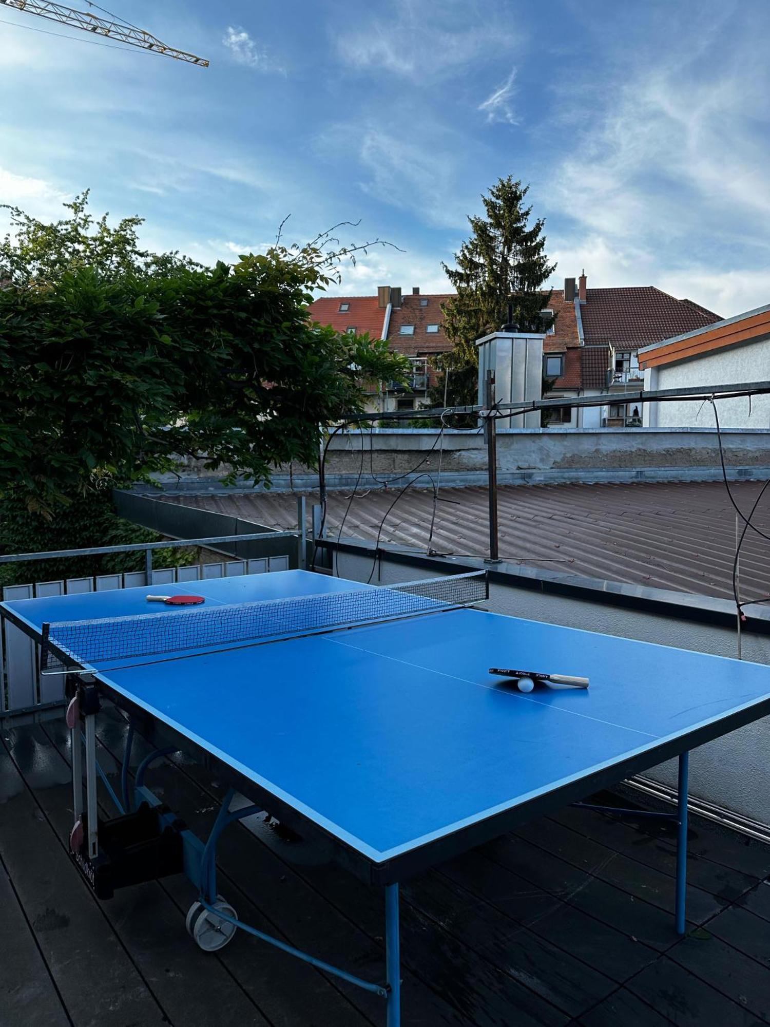 Maisonettewohnung Im Loft Stil Mit Wunderschoener Terrasse Karlsruhe Exterior foto