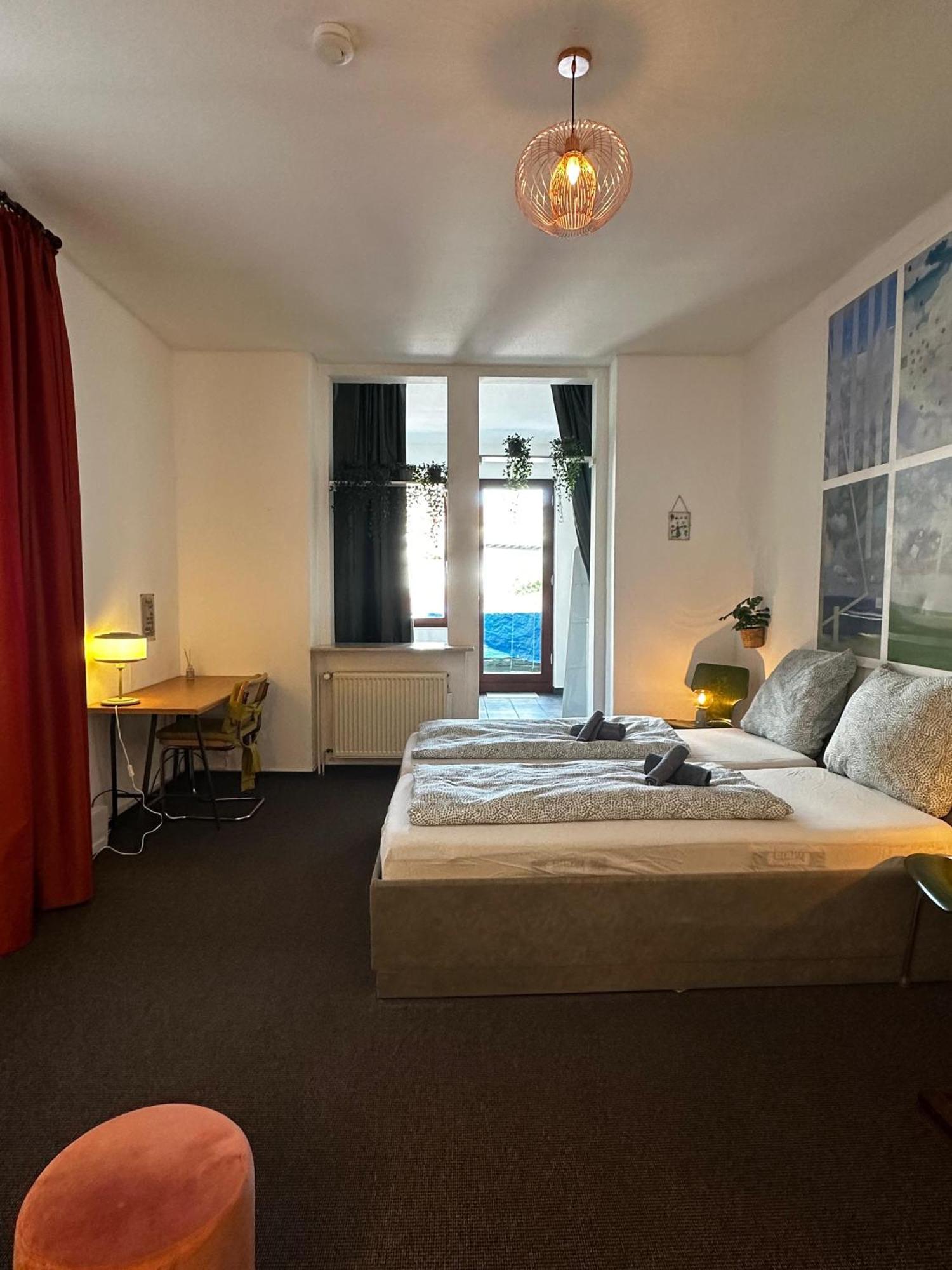 Maisonettewohnung Im Loft Stil Mit Wunderschoener Terrasse Karlsruhe Exterior foto